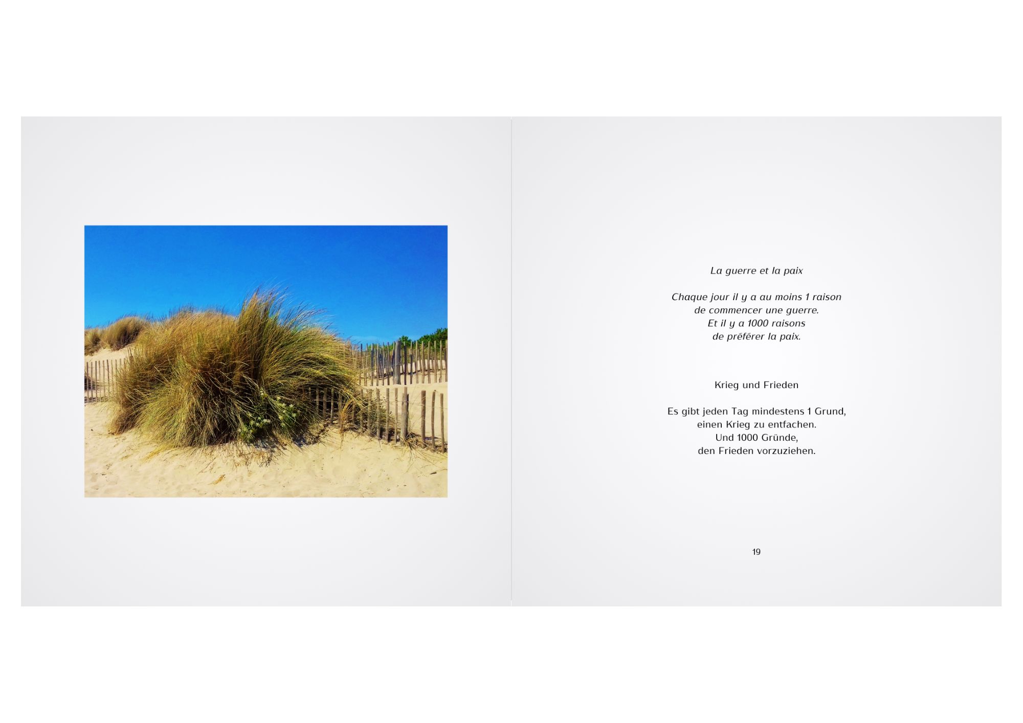 La sagesse de la paix/Die Weisheit des Friedens – Image 7