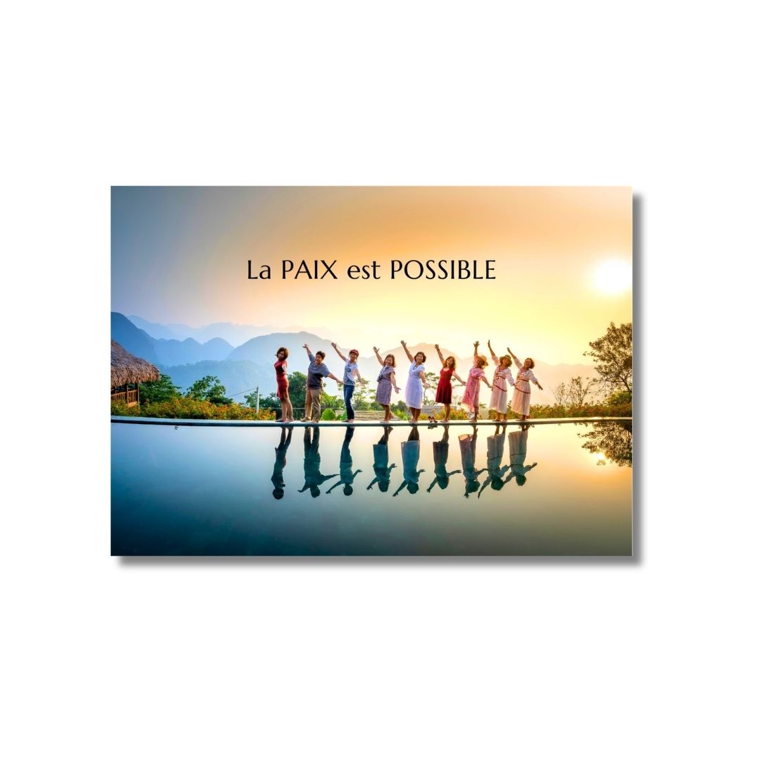 La paix est possible - Carte postale